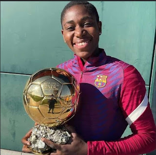 Asisat Oshoala Became The First Nigerian Footballer To Win Ballon D’or