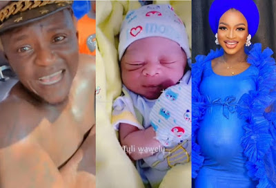 Singer Portable and wife welcome baby boy